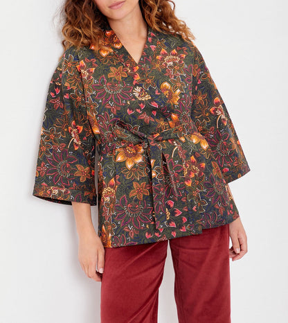 Kimono Court Imprimé KIMCO