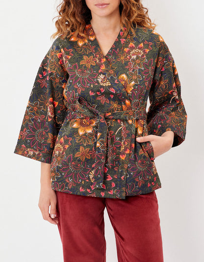 Kimono Court Imprimé KIMCO