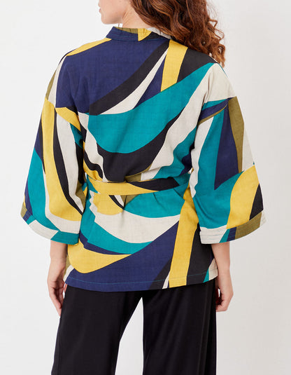 Kimono Court Imprimé KIMCO