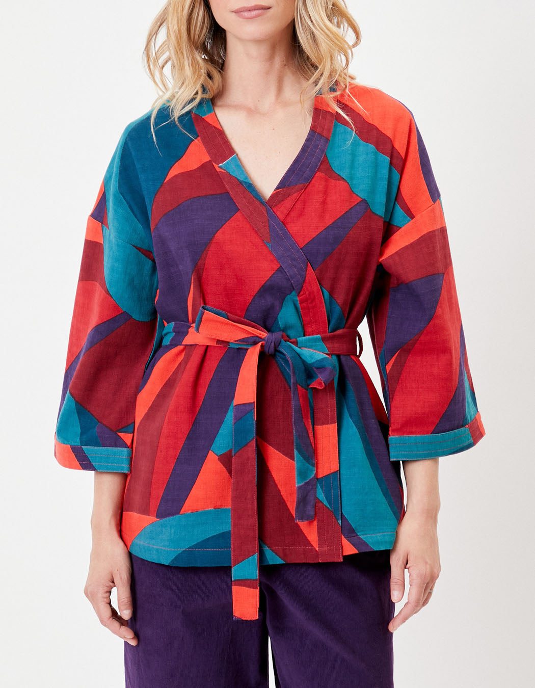 Kimono Court Imprimé KIMCO