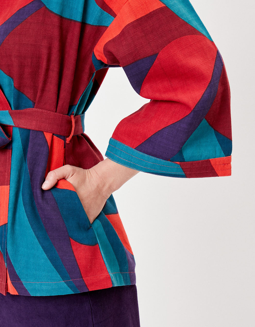 Kimono Court Imprimé KIMCO
