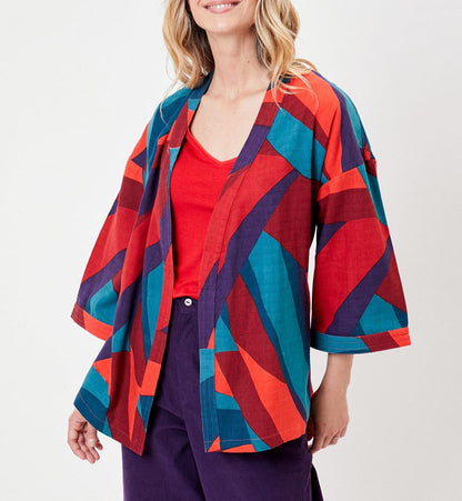 Kimono Court Imprimé KIMCO