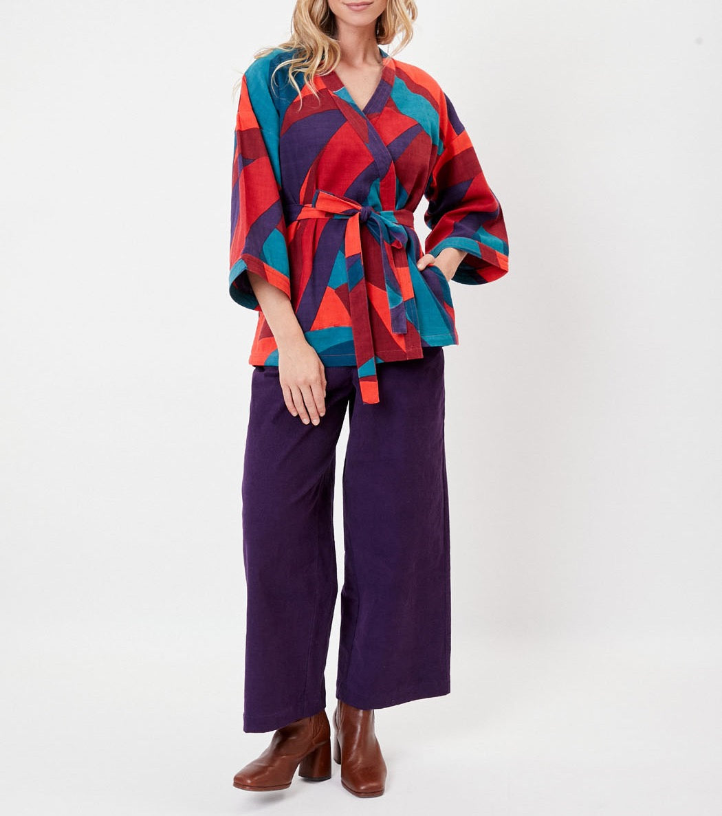Kimono Court Imprimé KIMCO
