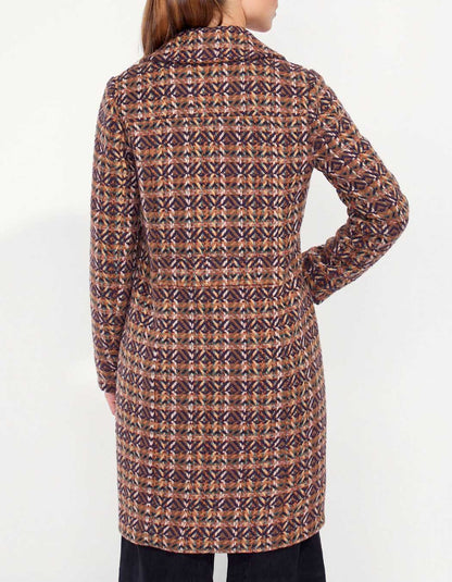 Manteau mi-long lainage LENA