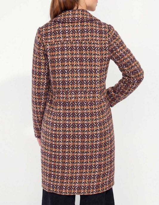 Manteau mi-long lainage LENA