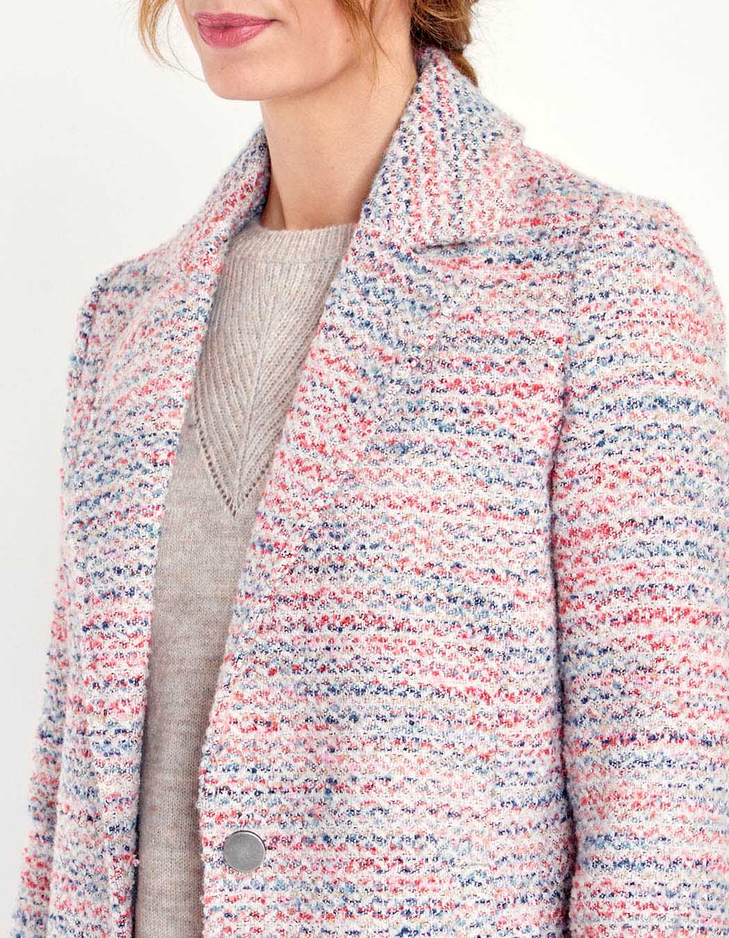 Manteau mi-long lainage LENA