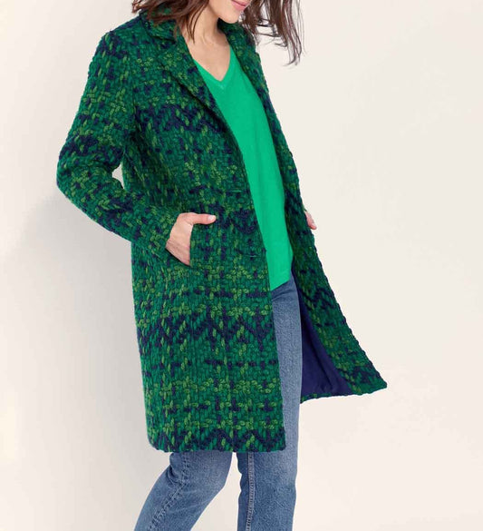 Manteau mi-long lainage
 LENA