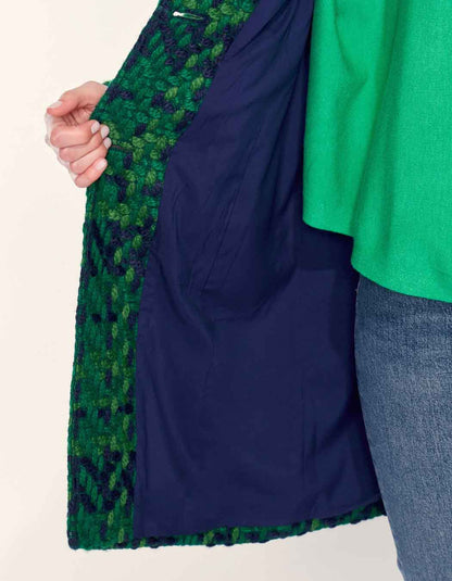 Manteau mi-long lainage
 LENA