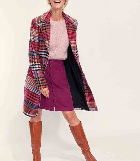 Manteau mi-long lainage
 LENA