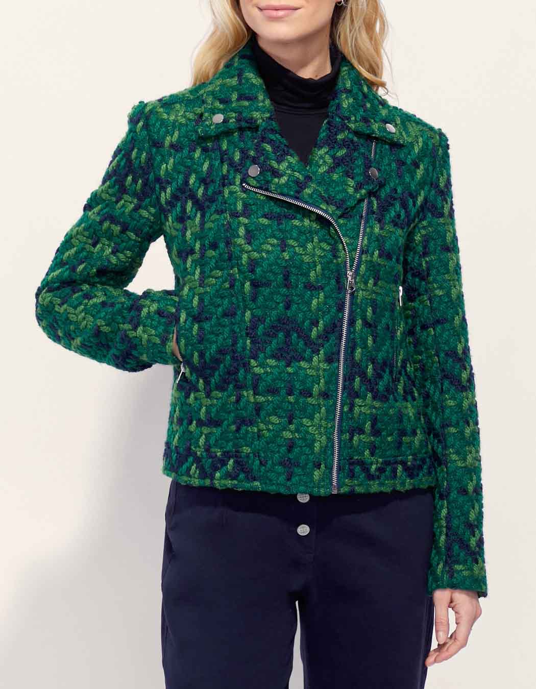 Veste courte en lainage  MADJI