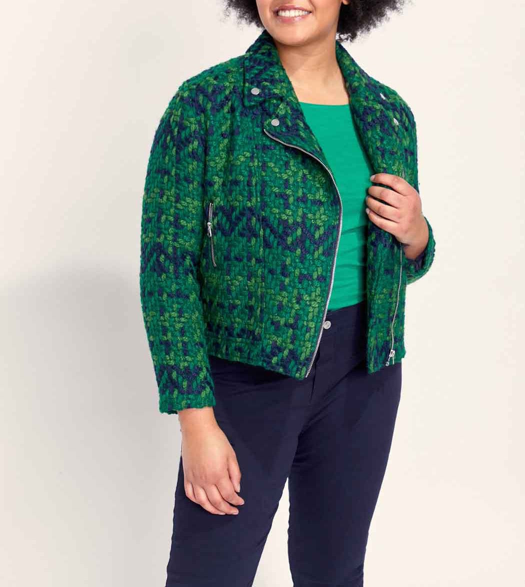 Veste courte en lainage  MADJI