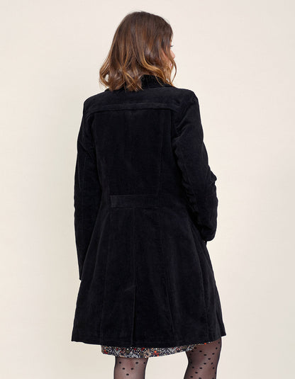 Manteau long en velours côtelé  PEMAN