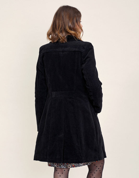 Manteau long en velours côtelé  PEMAN