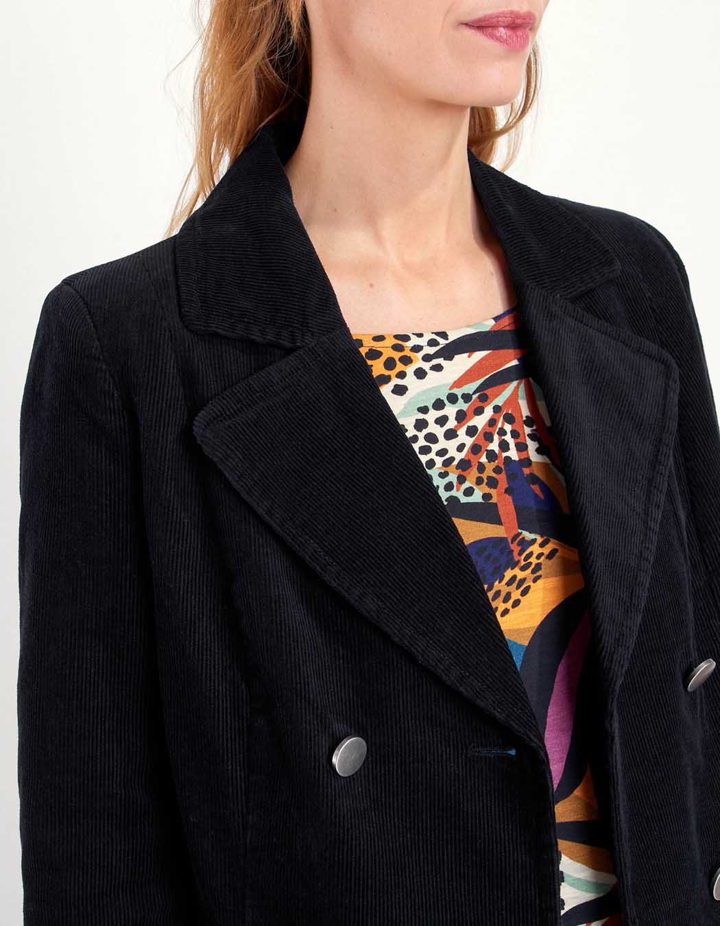 Manteau velours mi-long PEMO