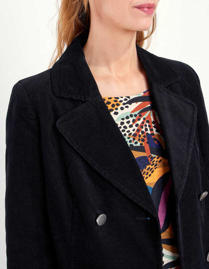 Manteau velours mi-long PEMO