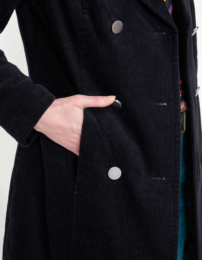 Manteau velours mi-long PEMO