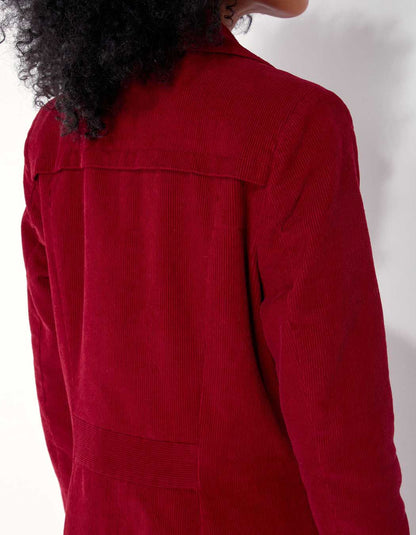 Manteau velours mi-long PEMO