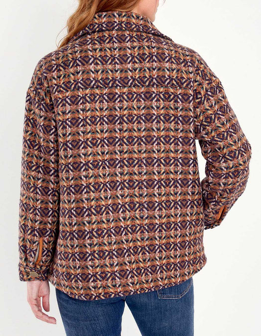 Manteau court lainage RAJA