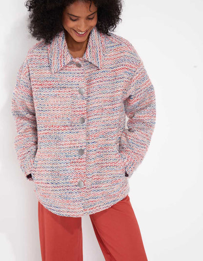 Manteau court lainage RAJA