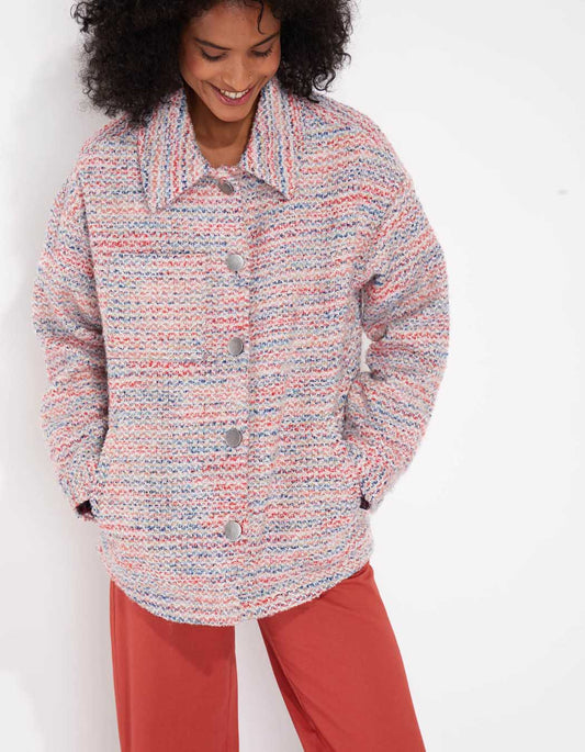 Manteau court lainage RAJA