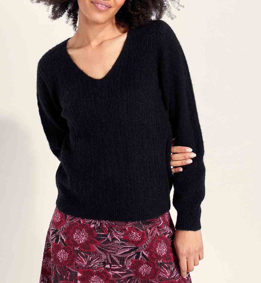 Pull maille fantaisie douillet SANIA