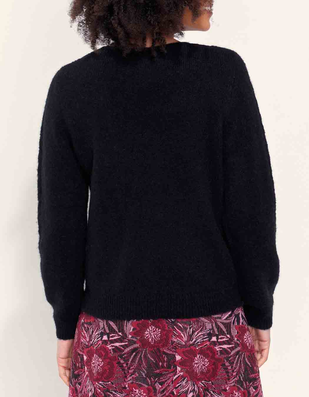 Pull maille fantaisie douillet SANIA