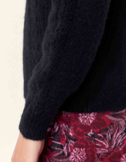 Pull maille fantaisie douillet SANIA