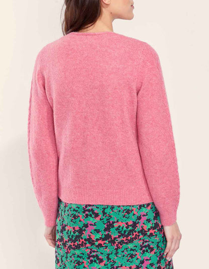 Pull maille fantaisie douillet SANIA