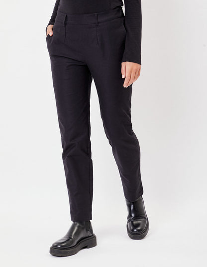 Pantalon toile de coton bio ANITA
