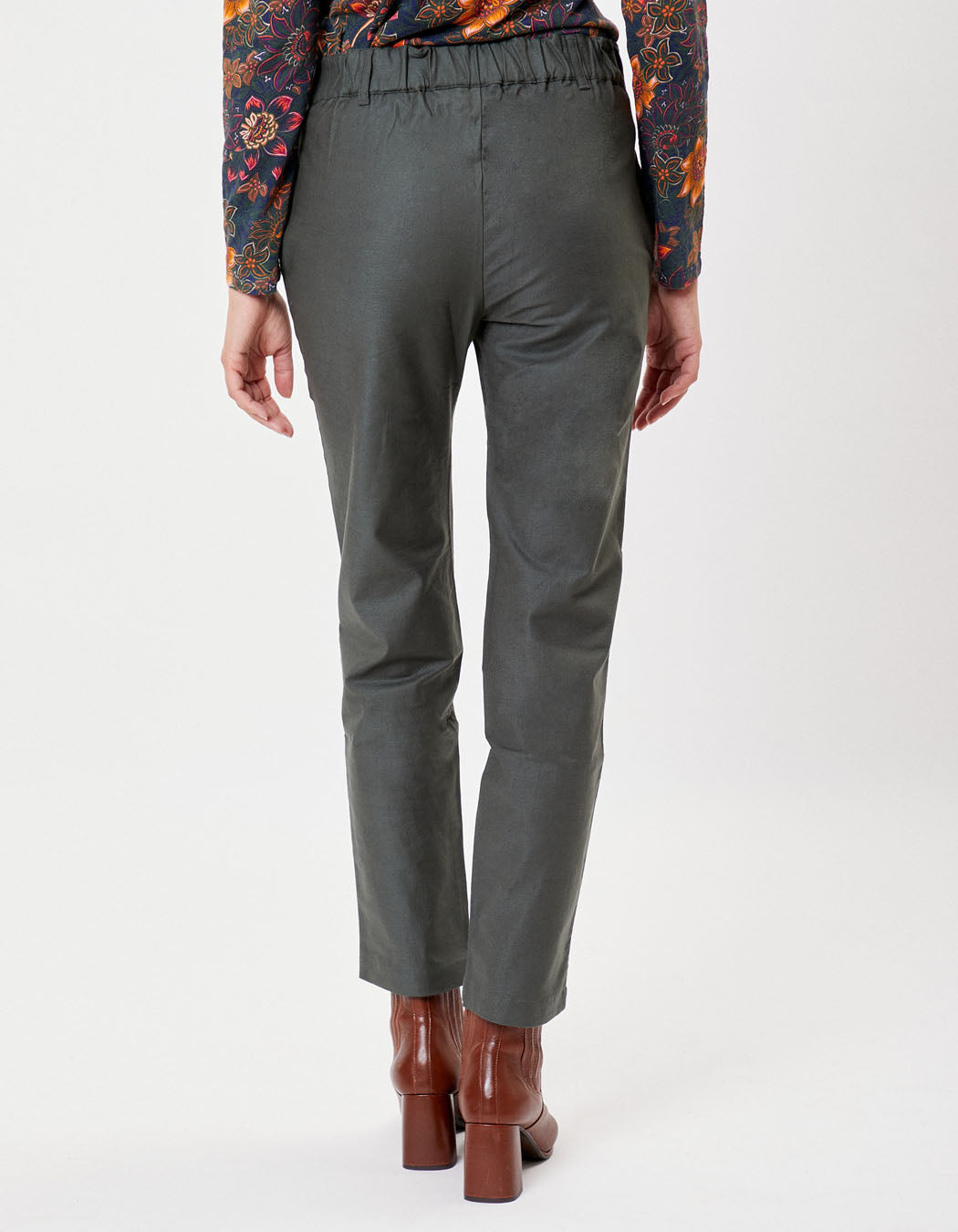 Pantalon toile de coton bio ANITA