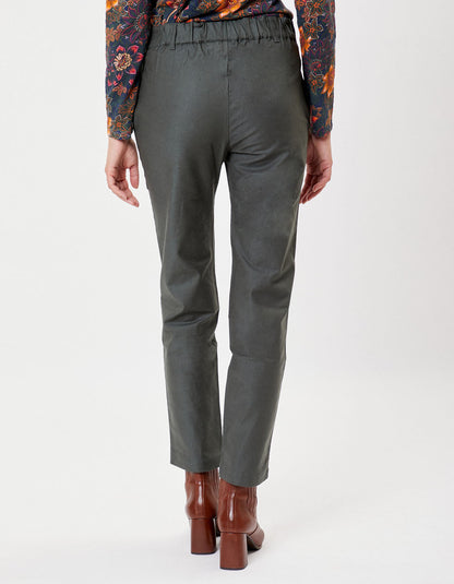 Pantalon toile de coton bio ANITA