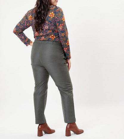 Pantalon toile de coton bio ANITA
