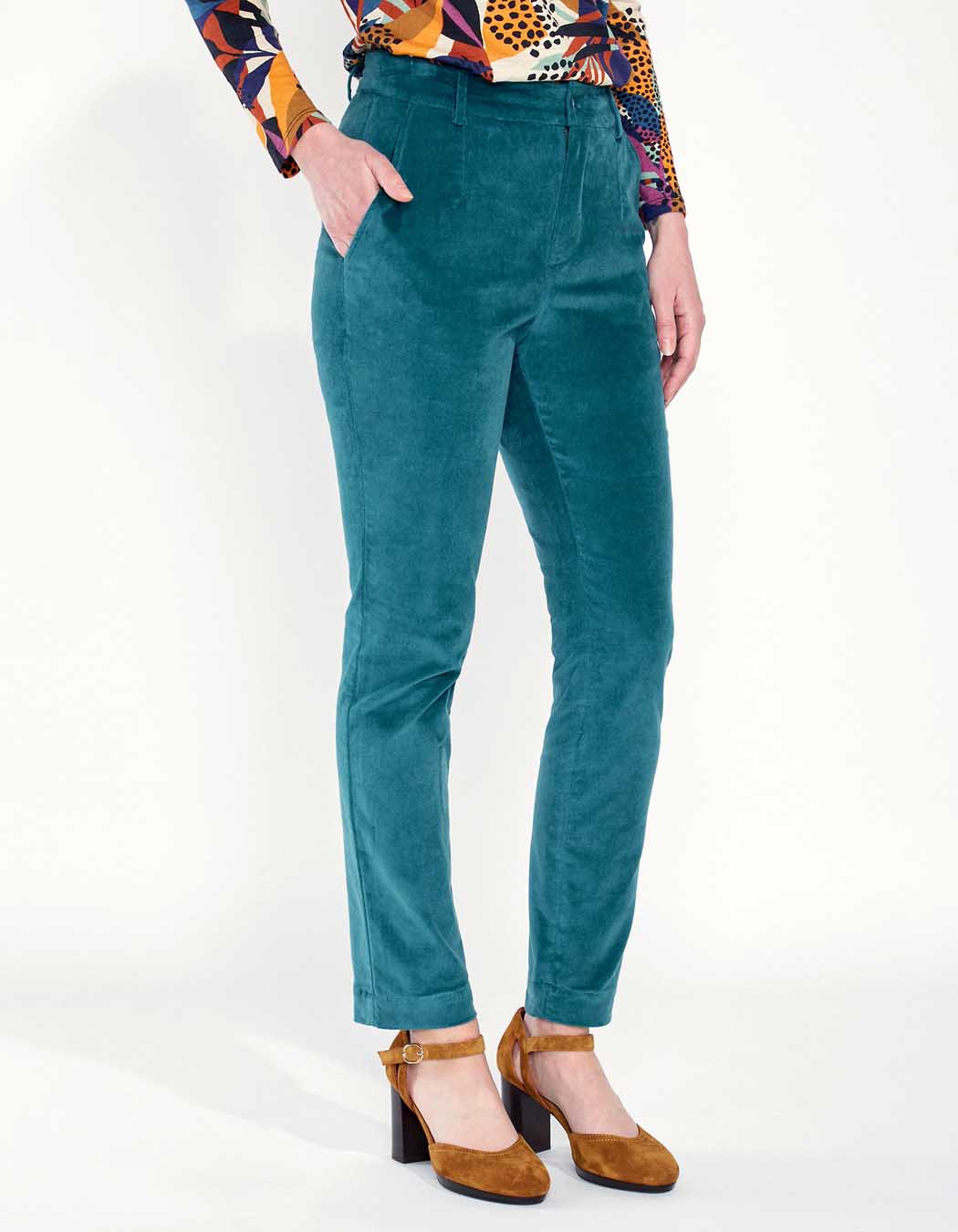 Pantalon chino en velours CALCUTTA