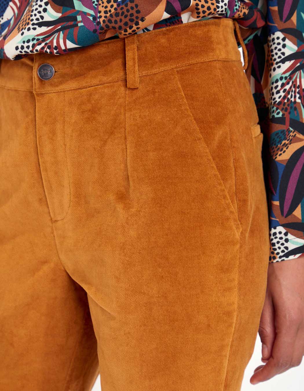 Pantalon chino en velours CALCUTTA