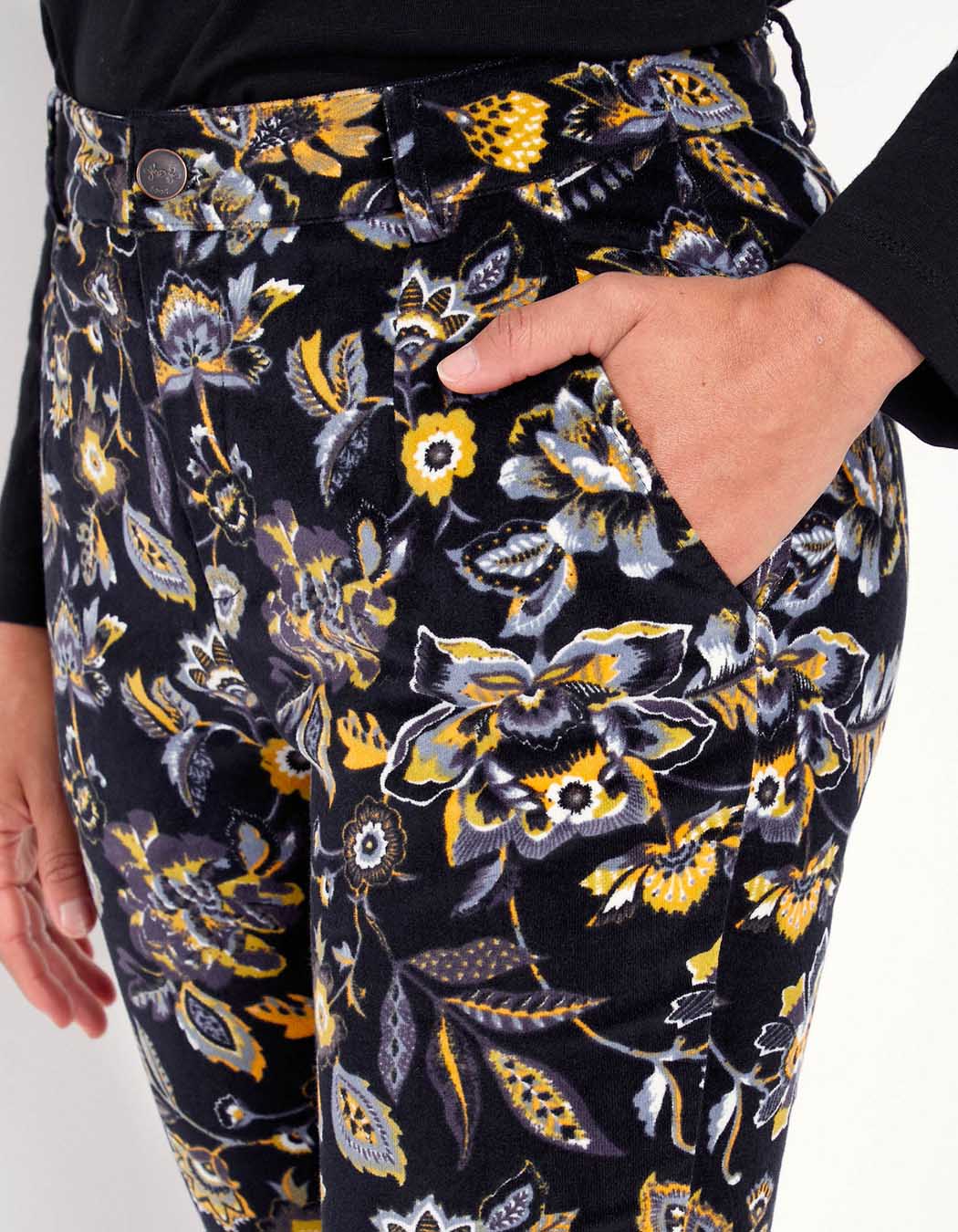 Pantalon chino en velours CALCUTTA
