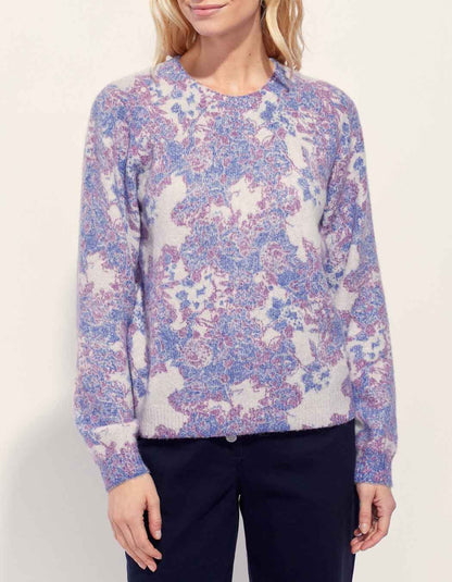 Pull maille imprimé douillet TELMA