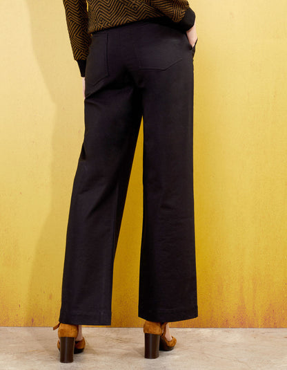 Pantalon large toile de coton bio ERNST
