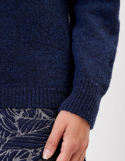 Pull jacquard coupe droite FROST