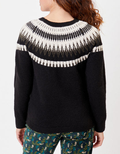Pull jacquard coupe droite FROST