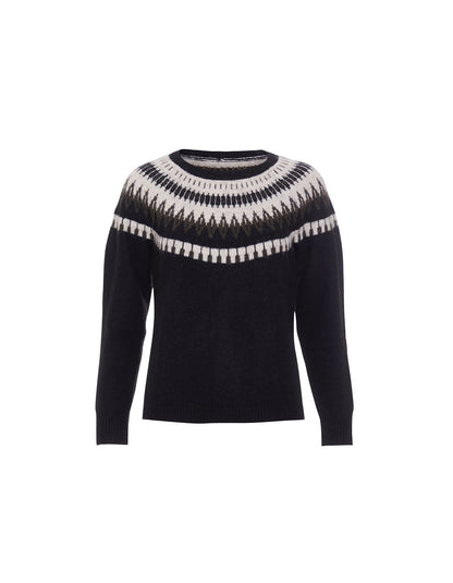 Pull jacquard coupe droite FROST