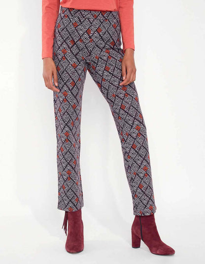 Pantalon maille elastiqué imprimé SACHIN