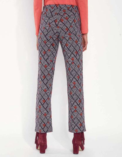 Pantalon maille elastiqué imprimé SACHIN