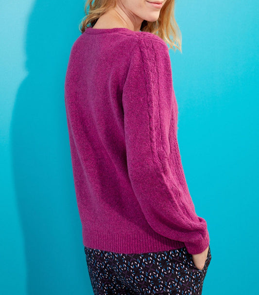 Pull chaud col V SANIA