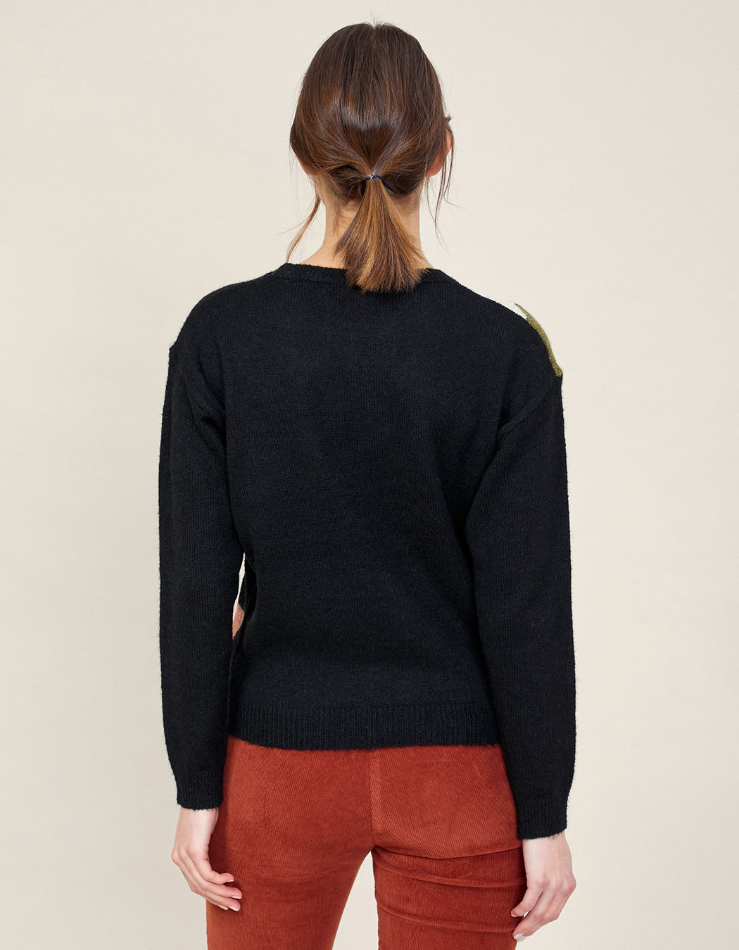 Pull maille à motif TOKAI
