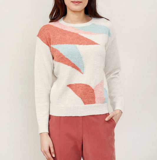 Pull maille à motif TOKAI