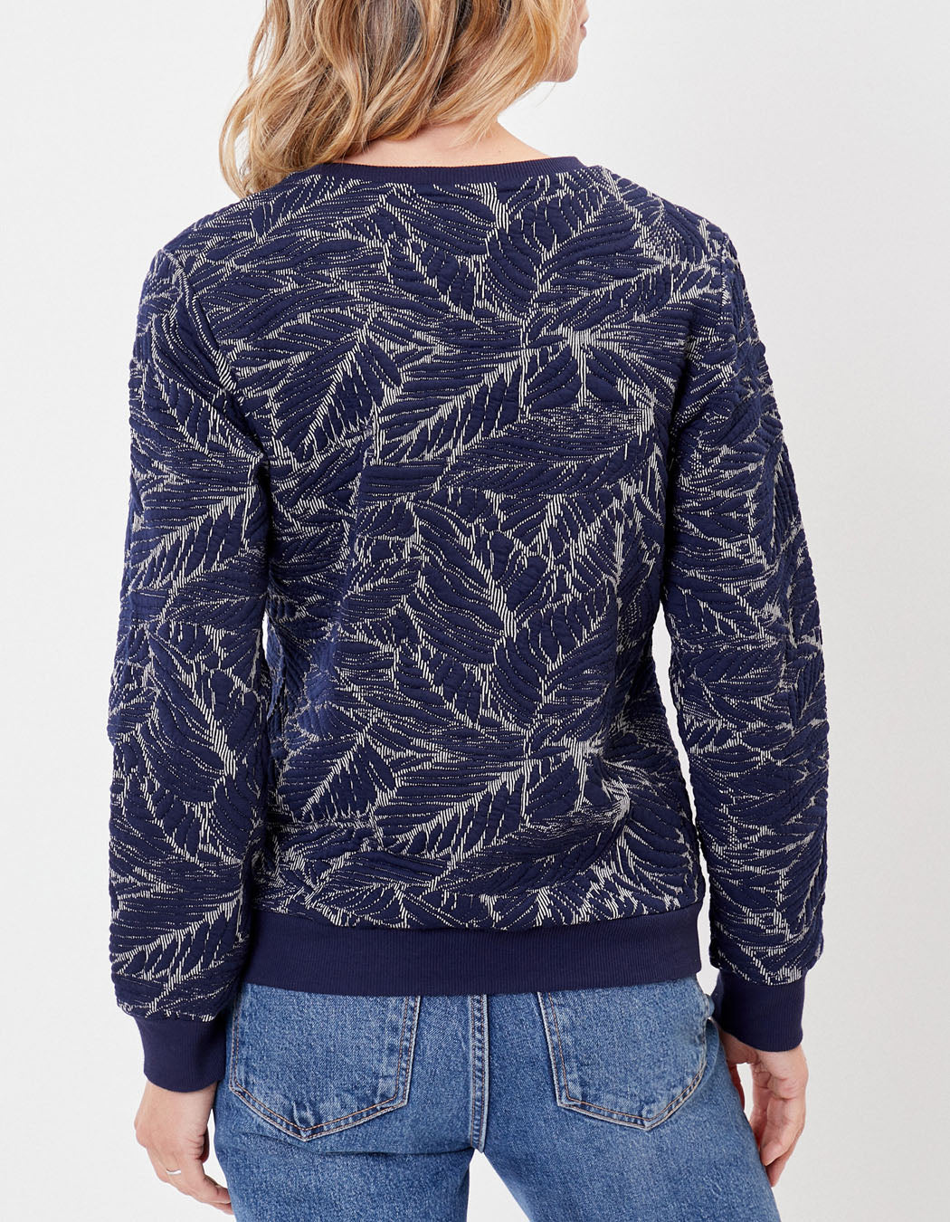 Sweat maille imprimé TINGRI