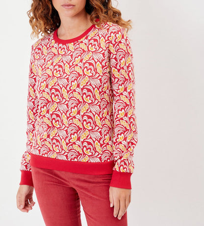 Sweat maille imprimé TINGRI