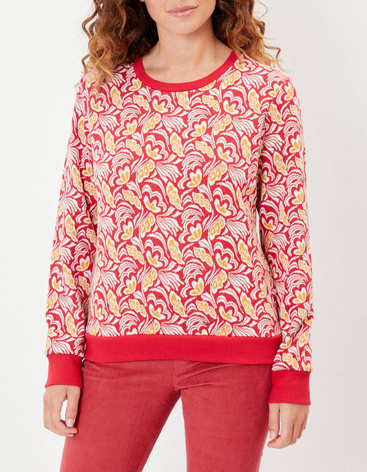 Sweat maille imprimé TINGRI