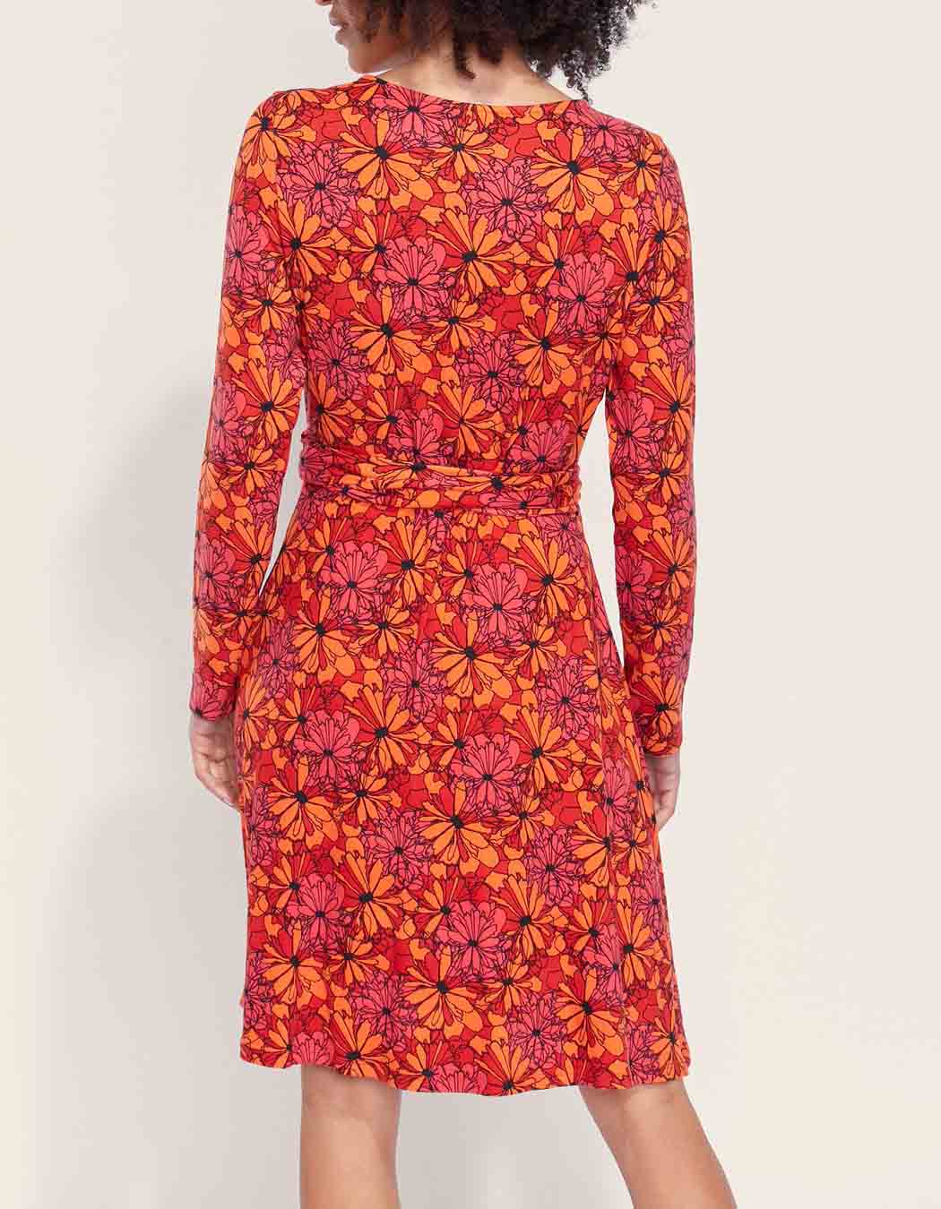 Robe portefeuille maille jersey BALINA