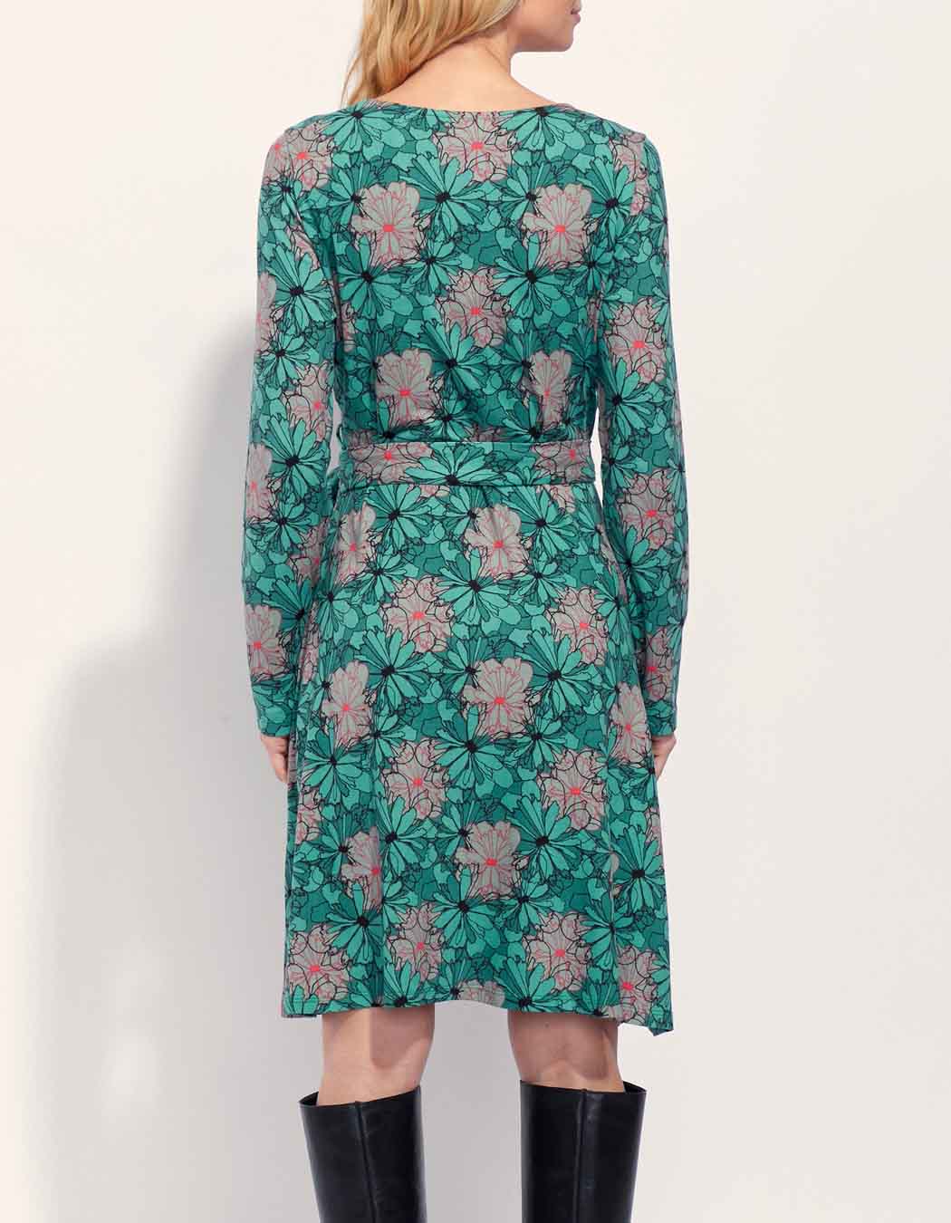 Robe portefeuille maille jersey BALINA
